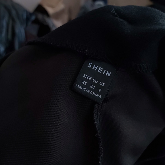 Black wide leg courdoroy - Picture 2 of 2